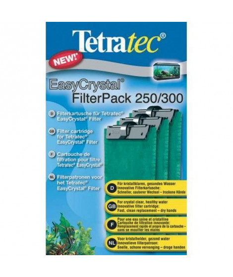 TETRA Cartouches Filtre EasyCrystal Pack 250/300