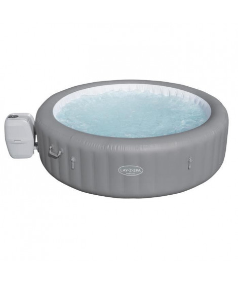 Spa gonflable BESTWAY Lay-Z-Spa Grenada - 6 a 8 personnes - Rond - 190 Airjet - Couverture isolante - 236 x 71 cm