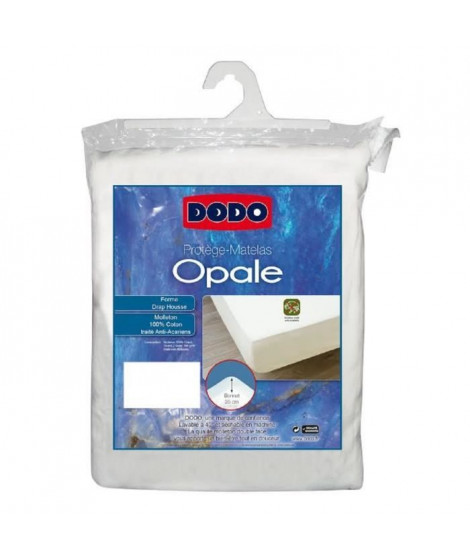 DODO Protege-matelas Opale 140x190 cm en forme de drap housse