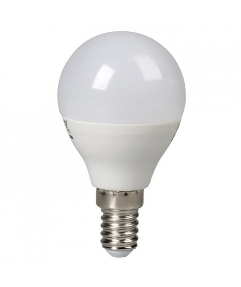 EXPERTLINE Ampoule LED E14 sphérique 3 W équivalent a 25 W blanc froid