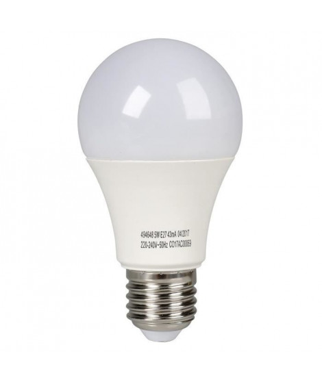EXPERTLINE Ampoule LED E27 standard 5 W équivalent a 60 W blanc froid