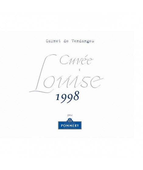 Livre Cuvée Louise 1998
