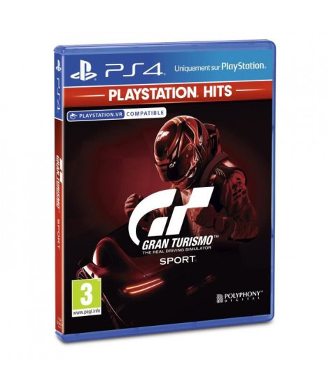 Gran Turismo Sport PlayStation Hits Jeu PS4