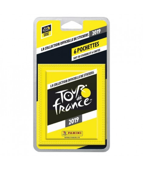 TOUR DE France 2019 Blister 6 pochettes