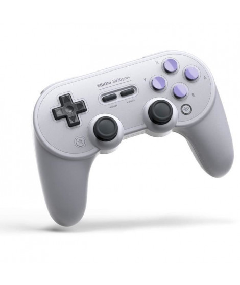 Manette Gamepad Bluetooth grise 8Bitdo SN30 Pro+ SN Edition pour Switch