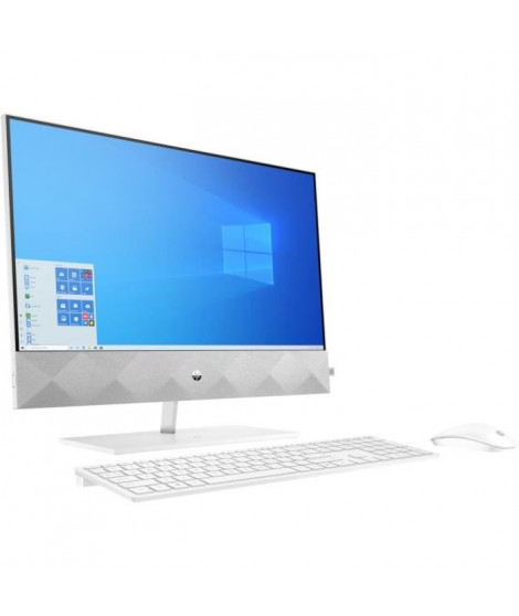 HP Pavilion All-in-One 24-k0082nf - 24FHD - i5-10400T - RAM 8Go - Stockage 128Go SSD + 2To HDD - Windows 10