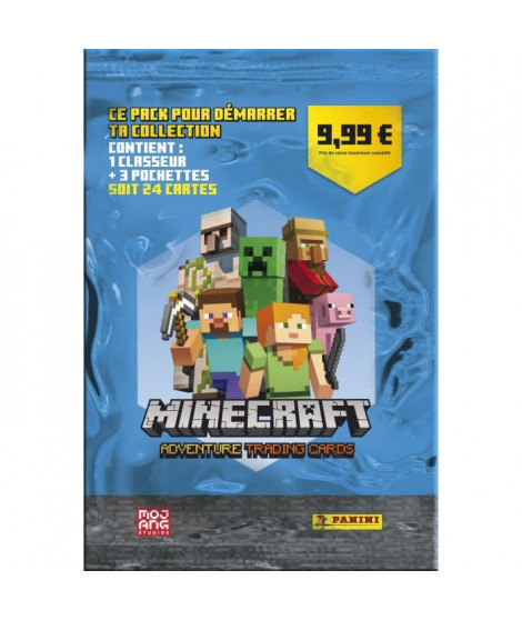 MINECRAFT TRADING CARDS - PACK POUR DÉMARRER TA COLLECTION