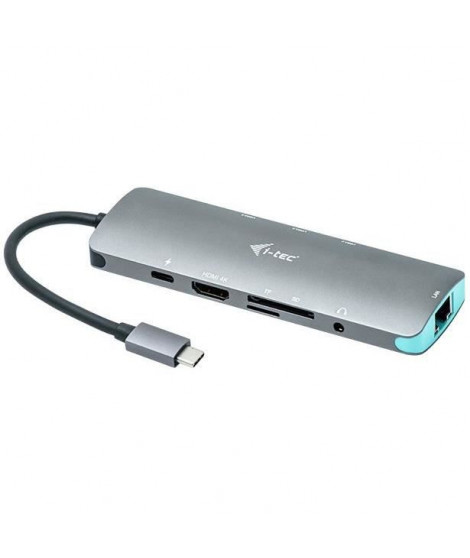 I-TEC Station d'accueil USB 3.1 Type C pour ordinateur portable/Tablette/Téléphone portable - 100 W - 5 x Ports USB - 3 x USB…