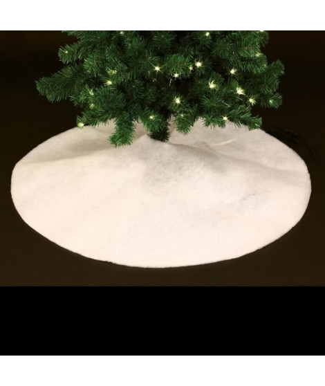 FEERIC LIGHTS & CHRISTMAS Tapis de sapin effet neige paillette - Ø 100 cm