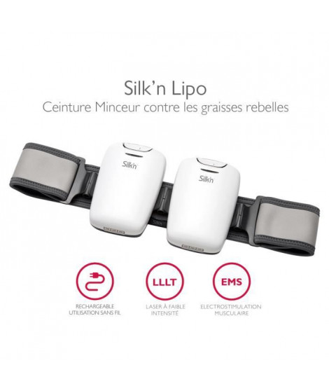 SILK'N  Lipo Ceinture minceur laser et électrostimulation- Cible les graisses rebelles