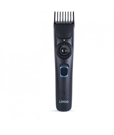 LIVOO DOS172 - Tondeuse pour barbe et cheveux - Molette de réglage 20 longueurs possibles - Utilisation sans fil - Autonomie …