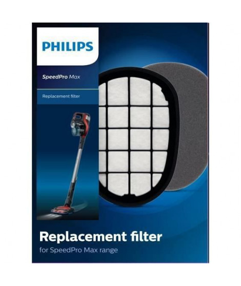 PHILIPS FC5005/01 - Kit de filtres de rechange SpeedPro Max : 1 filtre de moteur en mousse lavable et 1 filtre-insert avec su…