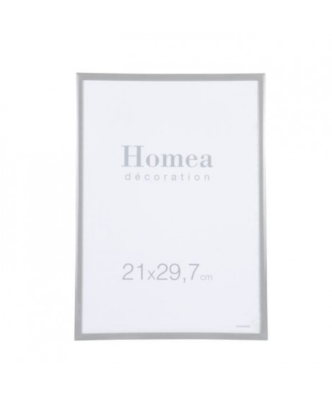 HOMEA Cadre photo Harmonie 21x29,7 cm Gris