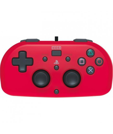 Mini Manette filaire rouge Hori pour PS4
