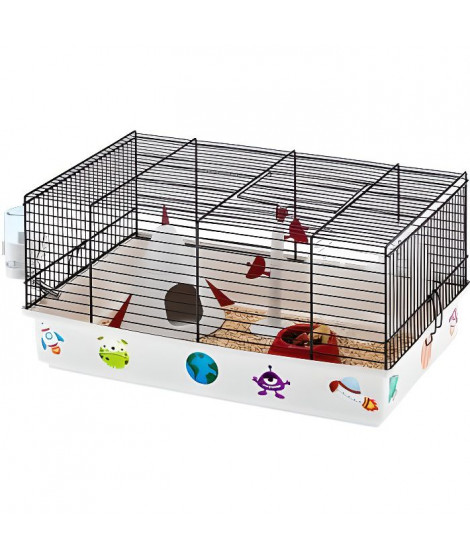 Cage CRICETI 9 ludique pour hamsters - Theme Espace