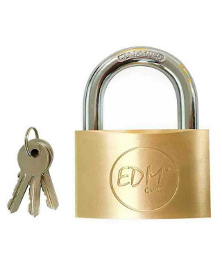 Verrouillage des clés EDM Laiton normal (7 x 3,65 cm)
