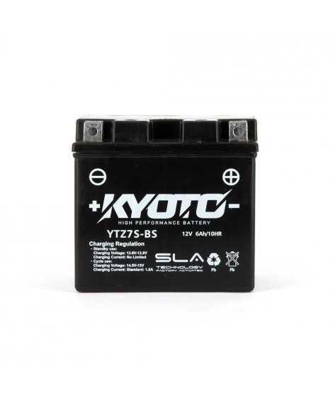 Batterie GTZ7S-BS SLA-AGM - Sans Entretien - Prête à l'Emploi - Equivalente YTZ7S-BS