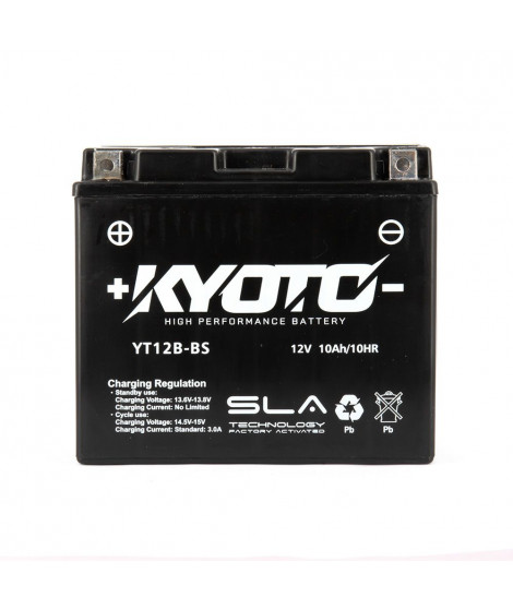 Batterie GT12B-BS SLA-AGM - Sans Entretien - Prête à l'Emploi - Equivelente YT12B-BS