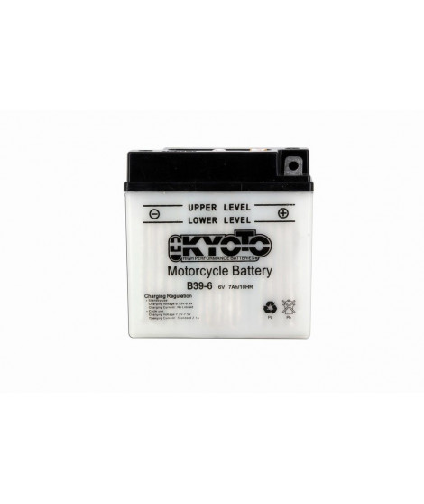 Batterie B39-6 Conventionnelle Avec Entretien - Livrée Avec Pack Acide