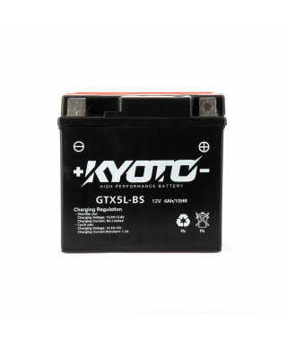 Batterie GTX5L-BS AGM - Sans Entretien - Livrée Avec Pack Acide