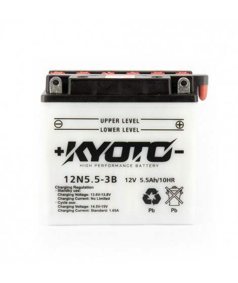 Batterie 12N5-5-3B Conventionnelle Avec Entretien - Livrée Avec Pack Acide