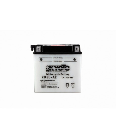 Batterie YB9L-A2 Conventionnelle Avec Entretien - Livrée Avec Pack Acide