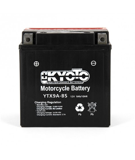 Batterie GTX9A-BS AGM - Sans Entretien - Livrée Avec Pack Acide