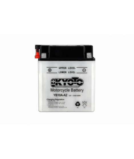 Batterie YB10A-A2 Conventionnelle Avec Entretien - Livrée Avec Pack Acide