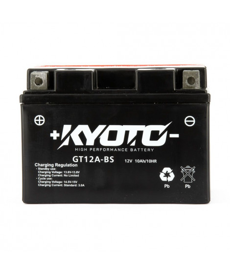 Batterie GT12A-BS AGM - Sans Entretien - Livrée Avec Pack Acide