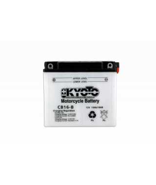 Batterie YB16-B Conventionnelle Avec Entretien - Livrée Avec Pack Acide