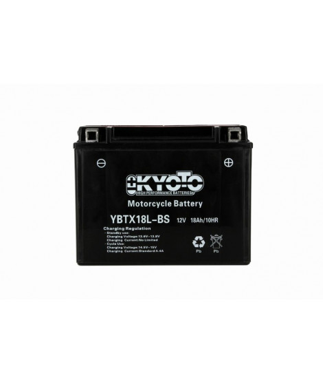 Batterie GTX18L-BS AGM - Sans Entretien - Livrée Avec Pack Acide