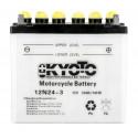 Batterie 12N24-3 Conventionnelle Avec Entretien - Livrée Avec Pack Acide