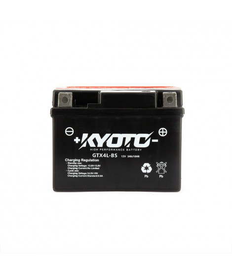 Batterie GTX4L-BS AGM - Sans Entretien - Livrée Avec Pack Acide