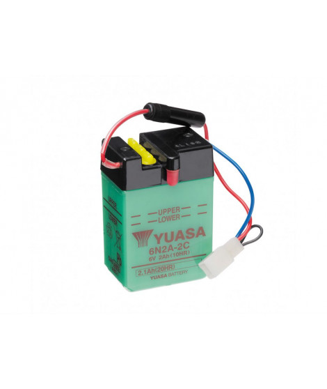 Batterie 6N2A-2C Conventionnelle Avec Entretien - Livrée Sans Acide