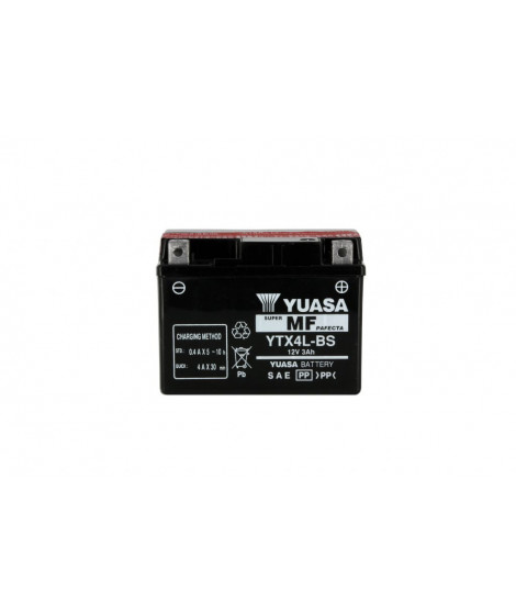 Batterie YTX4L-BS AGM - Sans Entretien - Livrée Avec Pack Acide