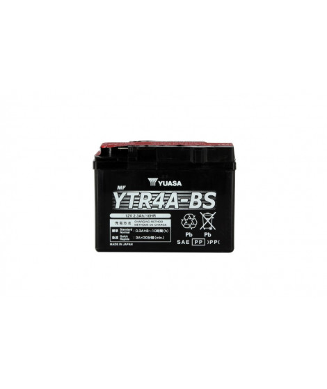 Batterie YTR4A-BS AGM - Sans Entretien - Livrée Avec Pack Acide