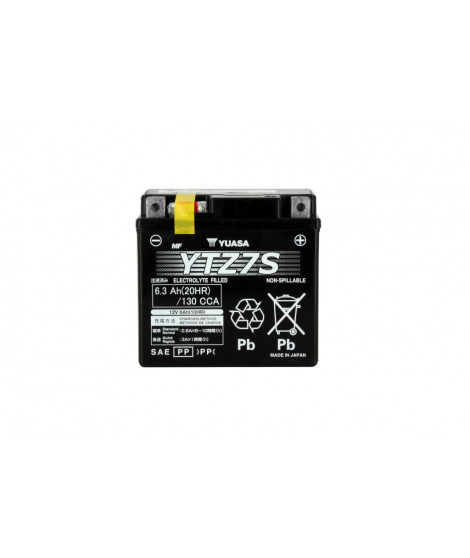 Batterie YTZ7-S SLA-AGM - Sans Entretien - Prête à l'Emploi
