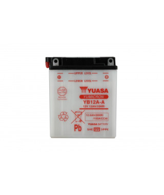 Batterie YB12A-A Conventionnelle Avec Entretien - Livrée Sans Acide