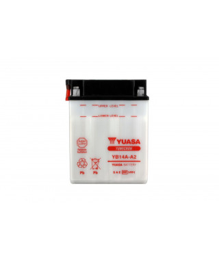 Batterie YB14A-A2 Conventionnelle Avec Entretien - Livrée Sans Acide