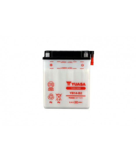 Batterie YB14-B2 Conventionnelle Avec Entretien - Livrée Sans Acide