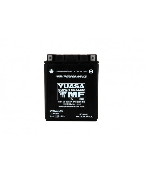 Batterie YTX14AH-BS AGM - Sans Entretien - Livrée Avec Pack Acide