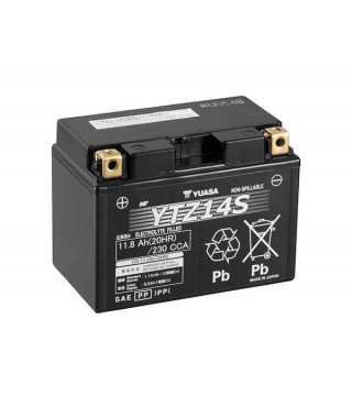 Batterie YTZ14-S SLA-AGM - Sans Entretien - Prête à l'Emploi