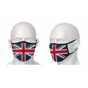 Masque de protection - Vendu à l'unité / Motif drapeau Anglais