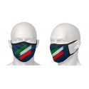 Masque de protection - Vendu à l'unité / Motif drapeau Italien