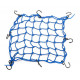 Filet Araignée Pour Casque ou Bagage - 38*38cm - 8 crochets - Bleu