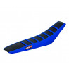 HOUSSE DE SELLE TM MX-EN FI 250-450-530 - TOP BLACK- SIDE BLUE-STRIPES BLUE
