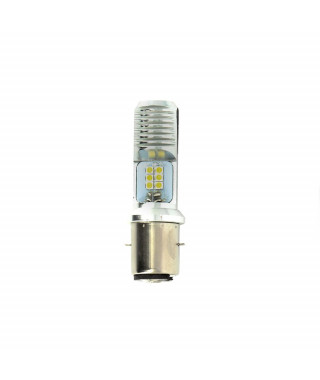 Ampoule de Projecteur 12 LEDs  12V 1.5W  - BA20D  - Blister de 1 Ampoule