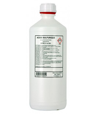 Acide Sulfurique pour Batterie - Bidon 1 Litre