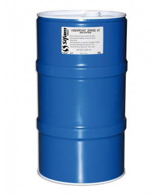 Tonnelet d'huile 4T 20W50 de 60L - Semi Synthèse