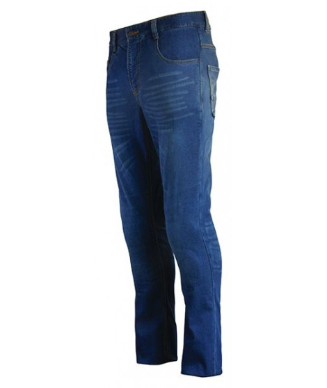 Pantalon Jean Regular Homme - Protections CE - Bleu - Taille 38/40 (32US)